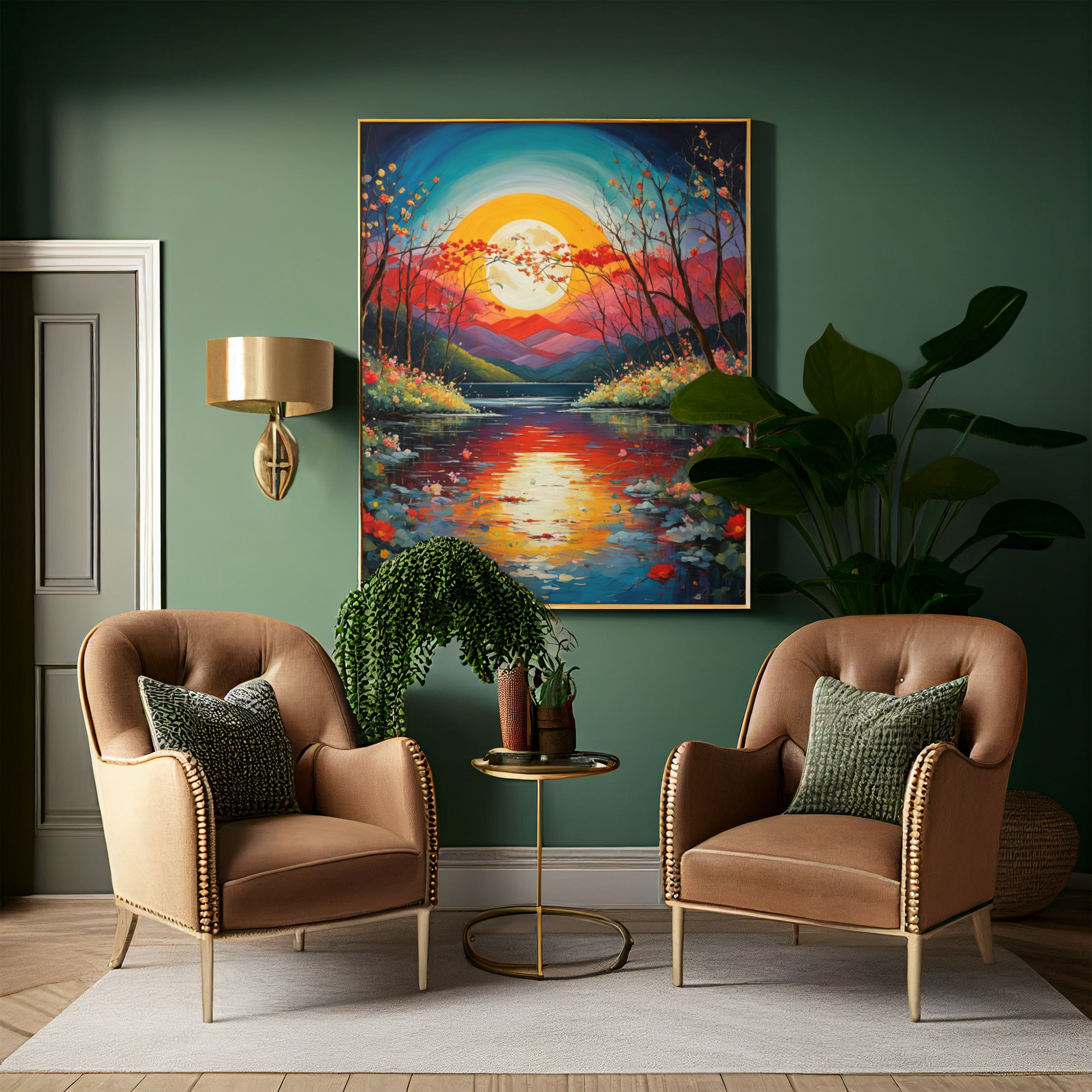 Sunrise on Golden Pond-1