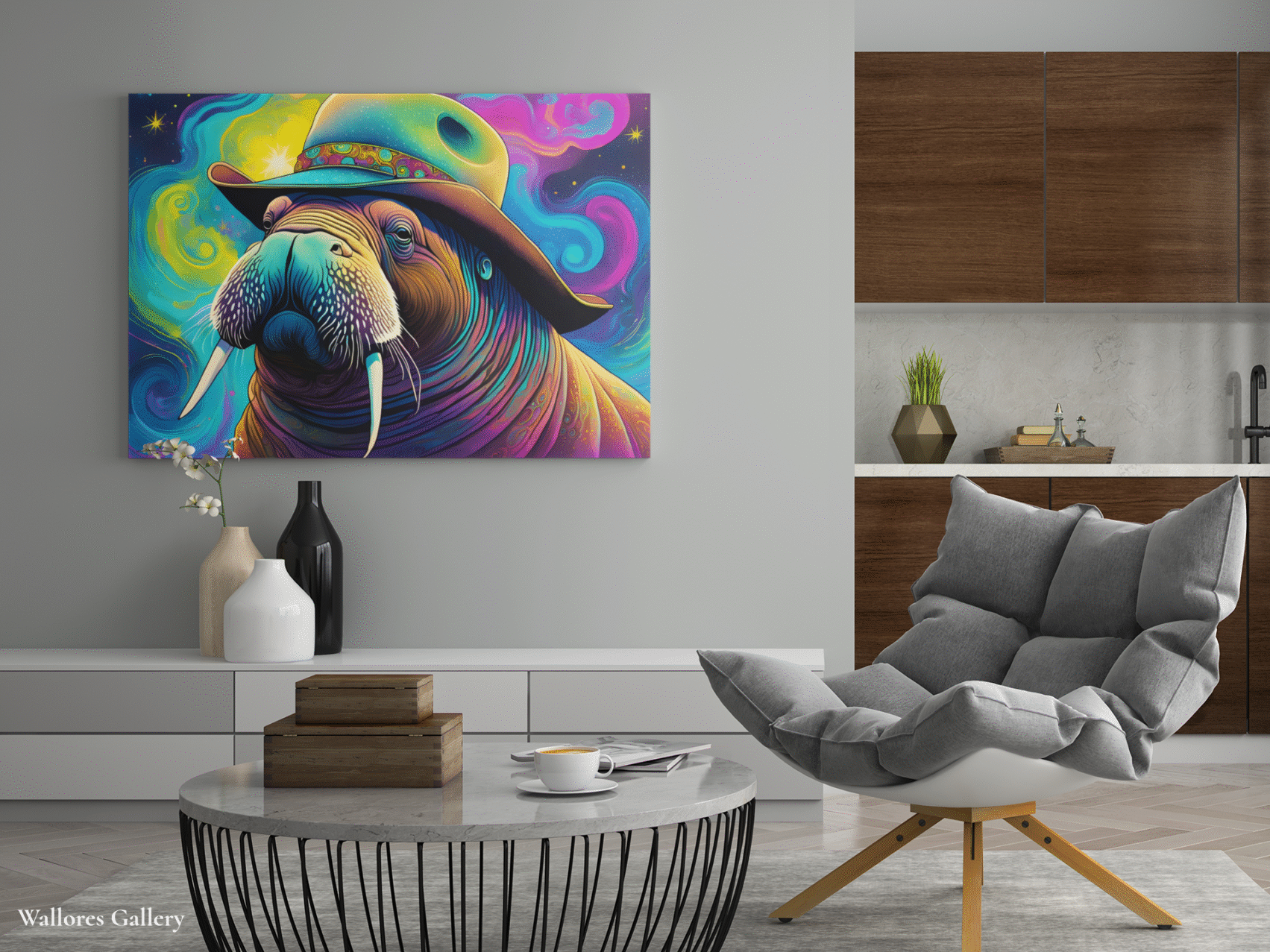 Larry Walrusinova Displayed